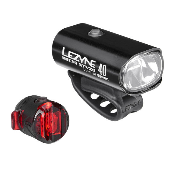 Lezyne Hecto Drive 40 & Femto Beleuchtungsset StVZO