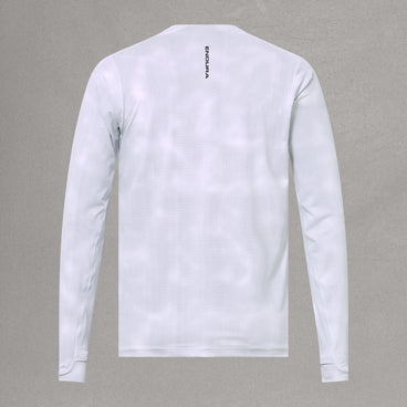 Endura Herren AllTrack Rout L/A Tech T-Shirt - Weiß